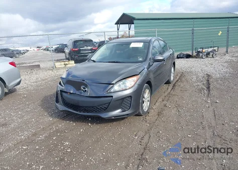 2012 Mazda Mazda3 I Grand Touring from USA, damaged, VIN JM1BL1W86C1652655